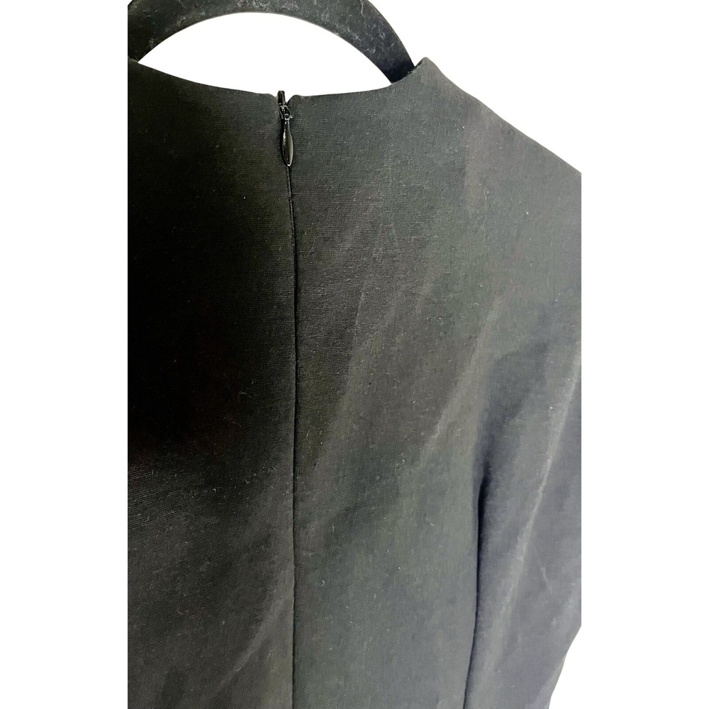 AllSaints Daphne Dress Black 4 - Picture 10 of 11